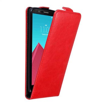 Pokrowiec Do LG G4 / G4 PLUS w Etui CZERWONE JABŁKO  Flip Case Cover Obudowa Ochronny Cadorabo - Cadorabo