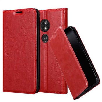 Pokrowiec Do Motorola MOTO E5 PLAY w CZERWONE JABŁKO Etui Obudowa Ochronny Case Cover Portfel Cadorabo - Cadorabo