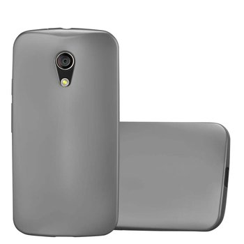 Pokrowiec Do Motorola MOTO G2 w METALLIC SZARY Etui TPU Silikon Obudowa Ochronny Case Cover Cadorabo - Cadorabo