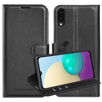 Pokrowiec Do Nokia 8,3 w CZARNY PHANTOM Etui Portfel Obudowa Ochronny Case Cover Cadorabo - Cadorabo