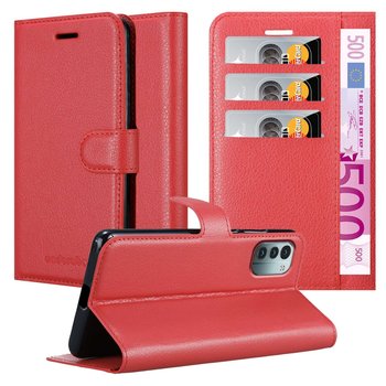 Pokrowiec Do Nokia G11 / G21 w KARMINOWY CZERWONY Etui Portfel Obudowa Ochronny Case Cover Cadorabo - Cadorabo