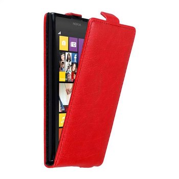 Pokrowiec Do Nokia Lumia 1020 w Etui CZERWONE JABŁKO  Flip Case Cover Obudowa Ochronny Cadorabo - Cadorabo