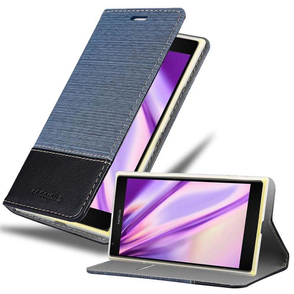 Cadorabo Custodia per Nokia Lumia 520 in FROSTY AZZURRO - Rigida Cover Protettiva Sottile con Bordo Protezione - Back Hard Case Ultra Slim Bumper