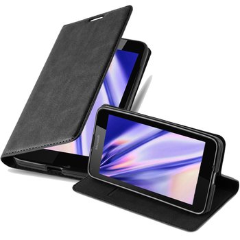 Pokrowiec Do Nokia Lumia 640 w CZARNA NOC Etui Obudowa Ochronny Case Cover Portfel Cadorabo - Cadorabo