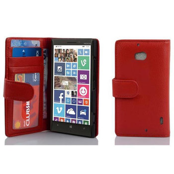 Pokrowiec Do Nokia Lumia 929 / 930 w PIEKŁA CZERWIEŃ Etui Ochronny Magnet Obudowa Case Cover Cadorabo - Cadorabo