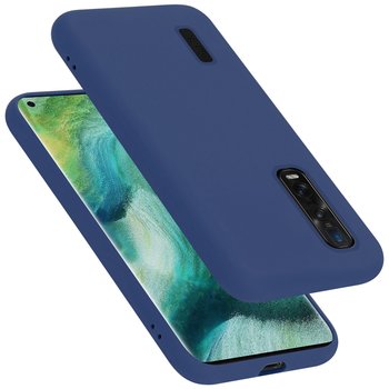 Pokrowiec Do Oppo FIND X2 PRO Etui w LIQUID NIEBIESKI TPU Silikon Case Cover Obudowa Ochronny Cadorabo - Cadorabo