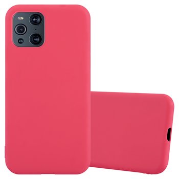 Pokrowiec Do Oppo FIND X3 PRO Etui w CANDY CZERWONY TPU Silikon Obudowa Case Cover Ochronny Plecki Cadorabo - Cadorabo