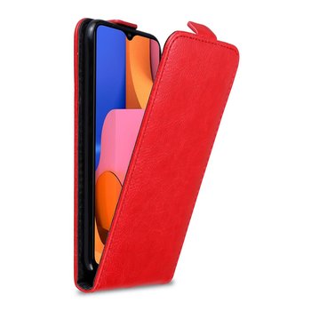 Pokrowiec Do Samsung Galaxy A20s w Etui CZERWONE JABŁKO  Flip Case Cover Obudowa Ochronny Cadorabo - Cadorabo