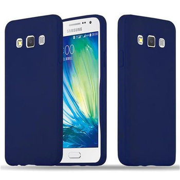 Pokrowiec Do Samsung Galaxy A3 2015 Etui w CANDY CIEMNY NIEBIESKI TPU Silikon Obudowa Case Cover Ochronny Plecki Cadorabo - Cadorabo