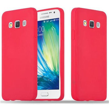 Pokrowiec Do Samsung Galaxy A3 2015 Etui w CANDY CZERWONY TPU Silikon Obudowa Case Cover Ochronny Plecki Cadorabo - Cadorabo
