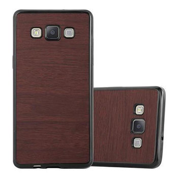 Pokrowiec Do Samsung Galaxy A3 2015 Etui w WOODEN KAWA Pokrowiec Ochronny Obudowa Case Cover Cadorabo - Cadorabo