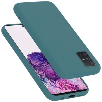 Pokrowiec Do Samsung Galaxy A71 4G Etui w LIQUID ZIELONY TPU Silikon Case Cover Obudowa Ochronny Cadorabo - Cadorabo