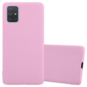 Pokrowiec Do Samsung Galaxy A71 5G Etui w CANDY RÓŻOWY TPU Silikon Obudowa Case Cover Ochronny Plecki Cadorabo - Cadorabo