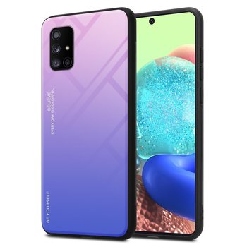 Pokrowiec Do Samsung Galaxy A71 5G Etui w RÓŻOWO - NIEBIESKI TPU Obudowa Case Cover Plecki Ochronny Cadorabo - Cadorabo