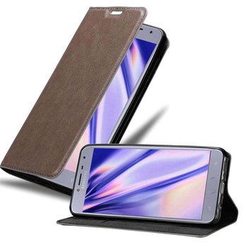 Pokrowiec Do Samsung Galaxy J4 2018 w BRĄZOWA KAWA Etui Obudowa Ochronny Case Cover Portfel Cadorabo - Cadorabo