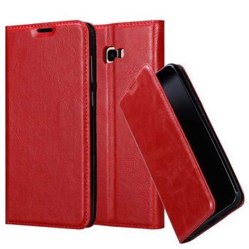 Pokrowiec Do Samsung Galaxy J4 PLUS w CZERWONE JABŁKO Etui Obudowa Ochronny Case Cover Portfel Cadorabo - Cadorabo