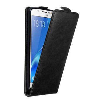 Pokrowiec Do Samsung Galaxy J5 2016 w Etui CZARNA NOC Flip Case Cover Obudowa Ochronny Cadorabo - Cadorabo