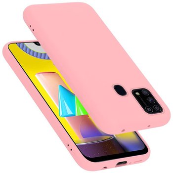 Pokrowiec Do Samsung Galaxy M31 Etui w LIQUID RÓŻOWY TPU Silikon Case Cover Obudowa Ochronny Cadorabo - Cadorabo