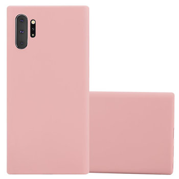 Pokrowiec Do Samsung Galaxy NOTE 10 PLUS Etui w CANDY RÓŻOWY TPU Silikon Obudowa Case Cover Ochronny Plecki Cadorabo - Cadorabo