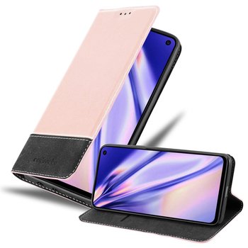 Pokrowiec Do Samsung Galaxy S10e w Etui RÓŻOWE ZŁOTO CZARNY Obudowa Portfel Case Cover Cadorabo - Cadorabo