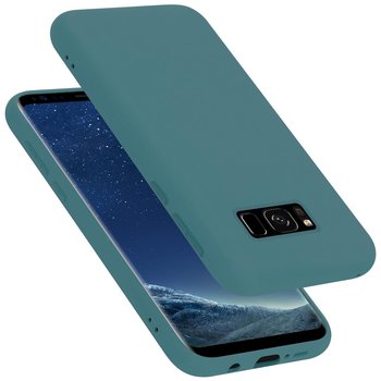 Pokrowiec Do Samsung Galaxy S8 PLUS Etui w LIQUID ZIELONY TPU Silikon Case Cover Obudowa Ochronny Cadorabo - Cadorabo