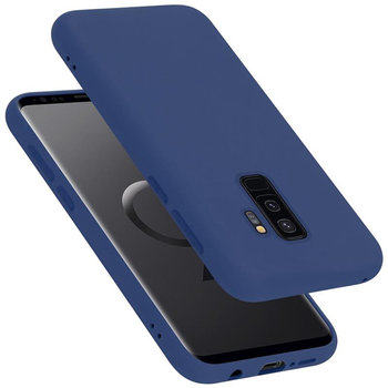 Pokrowiec Do Samsung Galaxy S9 PLUS Etui w LIQUID NIEBIESKI TPU Silikon Case Cover Obudowa Ochronny Cadorabo - Cadorabo