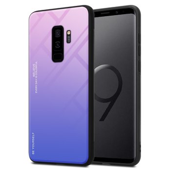 Pokrowiec Do Samsung Galaxy S9 PLUS Etui w RÓŻOWO - NIEBIESKI TPU Obudowa Case Cover Plecki Ochronny Cadorabo - Cadorabo