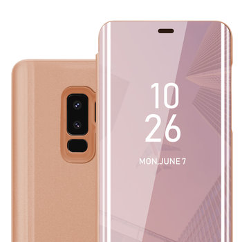 Pokrowiec Do Samsung Galaxy S9 PLUS w Etui RÓŻOWY KUNZYT  Case Cover Obudowa Ochronny Cadorabo - Cadorabo