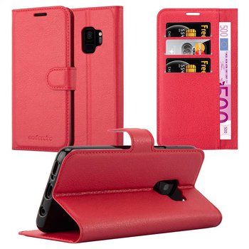 Pokrowiec Do Samsung Galaxy S9 w KARMINOWY CZERWONY Etui Portfel Obudowa Ochronny Case Cover Cadorabo - Cadorabo