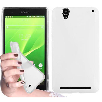 Pokrowiec Do Sony Xperia T2 ULTRA Pokrowiec Ochronny w PÓŁPRZEZROCZYSTY Etui Obudowa Case Cover Plecki TPU Cadorabo - Cadorabo