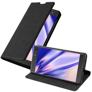 Pokrowiec Do Sony Xperia XA ULTRA w CZARNA NOC Etui Obudowa Ochronny Case Cover Portfel Cadorabo - Cadorabo