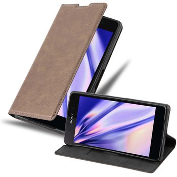 Pokrowiec Do Sony Xperia Z2 w BRĄZOWA KAWA Etui Obudowa Ochronny Case Cover Portfel Cadorabo - Cadorabo