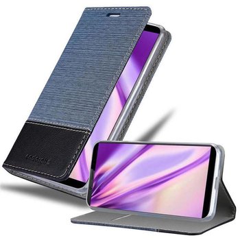 Pokrowiec Do Vivo V7 Etui w CIEMNY NIEBIESKO CZARNY Portfel Obudowa Case Cover Ochronny Cadorabo - Cadorabo