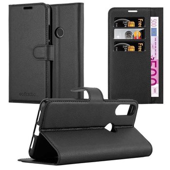 Pokrowiec Do WIKO VIEW 2 PRO w CZARNY PHANTOM Etui Portfel Obudowa Ochronny Case Cover Cadorabo - Cadorabo