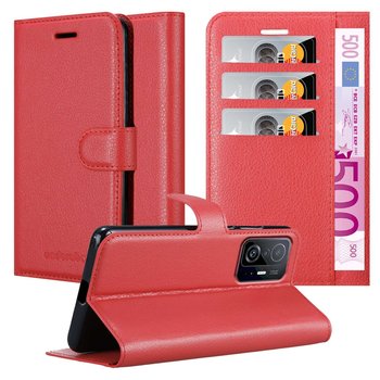 Pokrowiec Do Xiaomi 11T / 11T PRO w KARMINOWY CZERWONY Etui Portfel Obudowa Ochronny Case Cover Cadorabo - Cadorabo