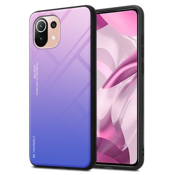 Pokrowiec Do Xiaomi Mi 11 LITE (4G / 5G) / 11 LITE NE Etui w RÓŻOWO - NIEBIESKI TPU Obudowa Case Cover Plecki Ochronny Cadorabo - Cadorabo