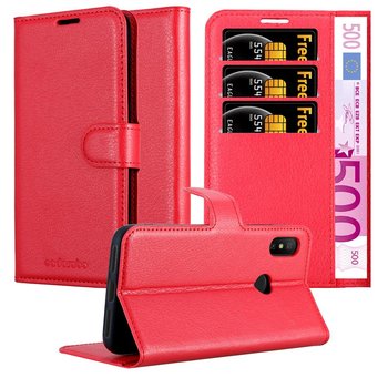 Pokrowiec Do Xiaomi Mi 6 PRO w KARMINOWY CZERWONY Etui Portfel Obudowa Ochronny Case Cover Cadorabo - Cadorabo