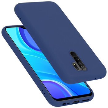 Pokrowiec Do Xiaomi RedMi 9 Etui w LIQUID NIEBIESKI TPU Silikon Case Cover Obudowa Ochronny Cadorabo - Cadorabo