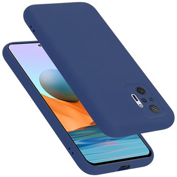 Pokrowiec Do Xiaomi RedMi NOTE 10 PRO Etui w LIQUID NIEBIESKI TPU Silikon Case Cover Obudowa Ochronny Cadorabo - Cadorabo