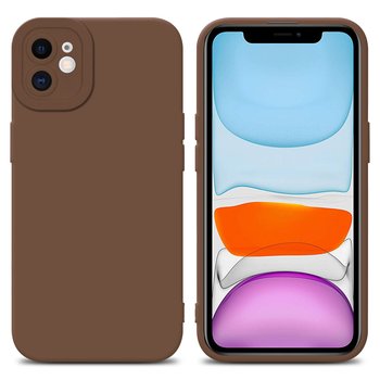 Pokrowiec Etui Do Apple iPhone 12 w FLUID BRĄZOWY TPU Silikonowe Obudowa Ochronny Case Cover Cadorabo - Cadorabo