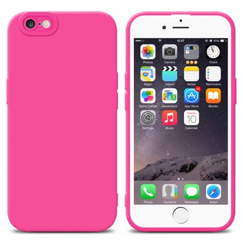 Pokrowiec Etui Do Apple iPhone 6 / 6S w FLUID HOTPINK TPU Silikonowe Obudowa Ochronny Case Cover Cadorabo - Cadorabo