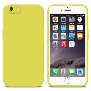 Pokrowiec Etui Do Apple iPhone 6 / 6S w FLUID ŻÓŁTY TPU Silikonowe Obudowa Ochronny Case Cover Cadorabo - Cadorabo