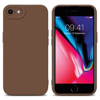 Pokrowiec Etui Do Apple iPhone 7 / 7S / 8 / SE 2020 w FLUID BRĄZOWY TPU Silikonowe Obudowa Ochronny Case Cover Cadorabo - Cadorabo