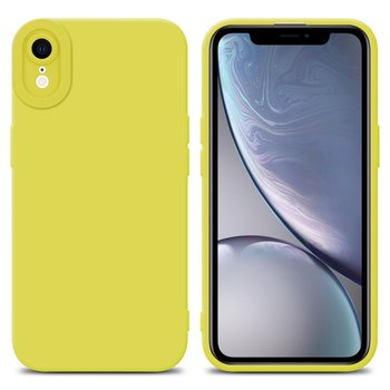 Pokrowiec Etui Do Apple iPhone XR w FLUID ŻÓŁTY TPU Silikonowe Obudowa Ochronny Case Cover Cadorabo - Cadorabo