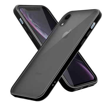 Pokrowiec Etui Do Apple iPhone XR w Matowy Czarny TPU Hard Case Obudowa Ochronny Cadorabo - Cadorabo