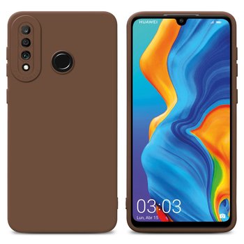 Pokrowiec Etui Do Huawei P30 LITE w FLUID BRĄZOWY TPU Silikonowe Obudowa Ochronny Case Cover Cadorabo - Cadorabo