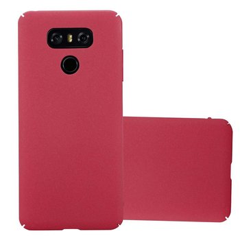 Pokrowiec Etui Do LG G6 w FROSTY CZERWONY Pokrowiec Ochronny Obudowa Hard Case Cover Cadorabo - Cadorabo