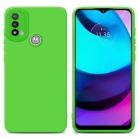 Pokrowiec Etui Do Motorola MOTO E20 w FLUID ZIELEŃ TPU Silikonowe Obudowa Ochronny Case Cover Cadorabo Cadorabo