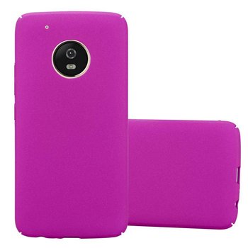 Pokrowiec Etui Do Motorola MOTO G5 PLUS w FROSTY RÓŻOWY Pokrowiec Ochronny Obudowa Hard Case Cover Cadorabo - Cadorabo