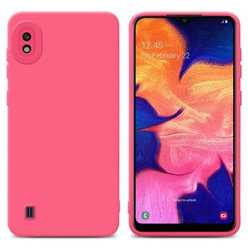 Pokrowiec Etui Do Samsung Galaxy A10 w FLUID PRĘT TPU Silikonowe Obudowa Ochronny Case Cover Cadorabo - Cadorabo